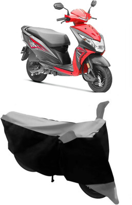 THE REAL ARV Two Wheeler Cover for Honda(Deo, Grey, Black)
