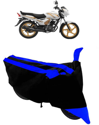 THE REAL ARV Waterproof Two Wheeler Cover for TVS(Star City, Blue, Black)