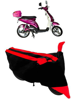 THE REAL ARV Two Wheeler Cover for Avon(E Lite, Red, Black)