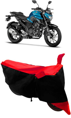 THE REAL ARV Two Wheeler Cover for Yamaha(FZ, Red, Black)