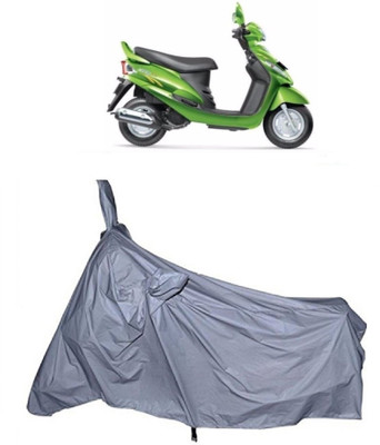 THE RAL ARV Waterproof Two Wheeler Cover for Mahindra(Rodeo RZ, Silver)