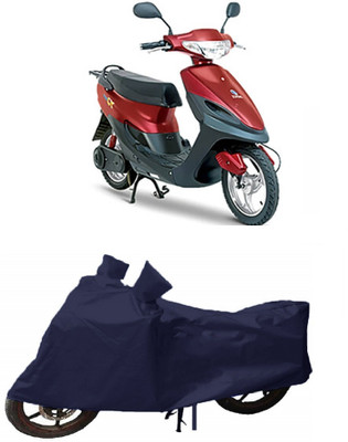 THE REAL ARV Two Wheeler Cover for Avon(E Scoot, Blue)