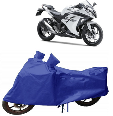 THE RAL ARV Waterproof Two Wheeler Cover for Kawasaki(Ninja 300, Blue)