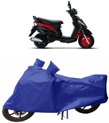 THE RAL ARV Two Wheeler Cover for Mahindra(Kine, Blue)