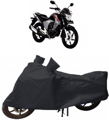 THE REAL ARV Waterproof Two Wheeler Cover for Honda(Unicorn Dazzler, Black)