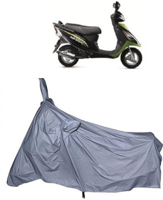THE RAL ARV Waterproof Two Wheeler Cover for TVS(Scooty Streak, Silver)