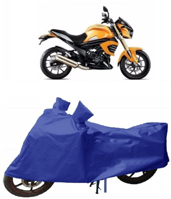 THE REAL ARV Waterproof Two Wheeler Cover for Mahindra(Mojo, Blue)
