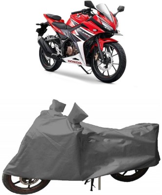 ENTIRELY ELITE Waterproof Two Wheeler Cover for Honda(CBR 150R, Grey)