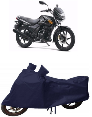THE RAL ARV Two Wheeler Cover for TVS(Flame DS 125, Blue)