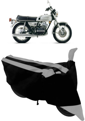 HEMSKAR Two Wheeler Cover for Yamaha(RD 350, Grey, Black)