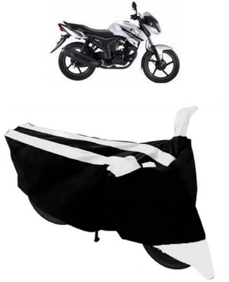 HEMSKAR Two Wheeler Cover for Yamaha(SZ X, White, Black)