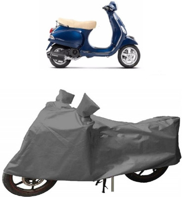 GANPRA Two Wheeler Cover for Piaggio(Vespa LX, Grey)