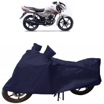 THE REAL ARV Waterproof Two Wheeler Cover for TVS(Phoenix, Blue)
