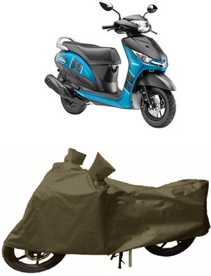 THE RAL ARV Two Wheeler Cover for Yamaha(Alpha, Green)