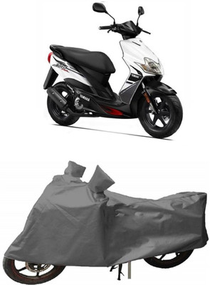 ABORDABLE Waterproof Two Wheeler Cover for Yamaha(Jog R, Grey)