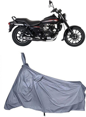 ABORDABLE Two Wheeler Cover for Bajaj(Avenger 220 Street, Silver)