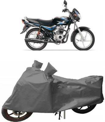 THE REAL ARV Two Wheeler Cover for Bajaj(CT100, Grey)