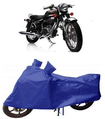 THE RAL ARV Two Wheeler Cover for Royal Enfield(Electra Delux, Blue)