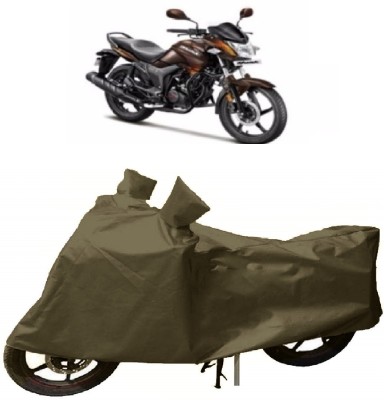 GANPRA Two Wheeler Cover for Hero(Hunk, Green)