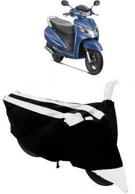 THE REAL ARV Two Wheeler Cover for Honda(Activa, White, Black)
