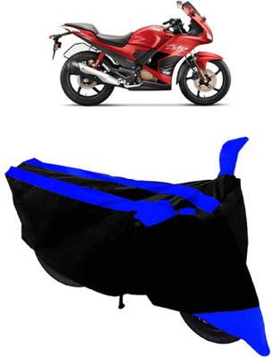 THE RAL ARV Two Wheeler Cover for Hero(Karizma ZMR, Blue, Black)
