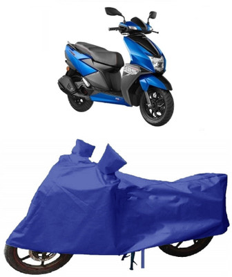 THE REAL ARV Waterproof Two Wheeler Cover for TVS(NTORQ, Blue)