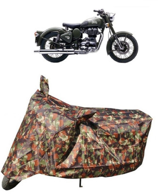 ABORDABLE Two Wheeler Cover for Royal Enfield(Beat, Multicolor)
