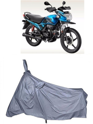 THE RAL ARV Two Wheeler Cover for Hero(Passion Pro TR, Silver)
