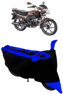 THE REAL ARV Two Wheeler Cover for Hero(Passion, Blue, Black)
