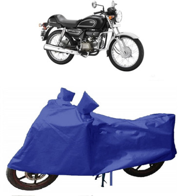 SHOPLINK Two Wheeler Cover for Hero(Splendor Pro Classic, Blue)