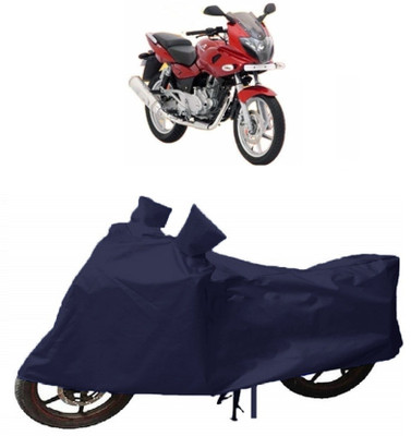 THE RAL ARV Two Wheeler Cover for Bajaj(Pulsar 220 DTS-i, Blue)