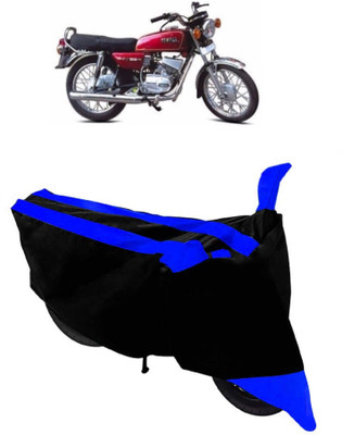 THE REAL ARV Two Wheeler Cover for Yamaha(RX 100, Blue, Black)