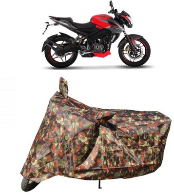 GANPRA Two Wheeler Cover for Bajaj(Pulsar 200 NS DTS-i, Multicolor)