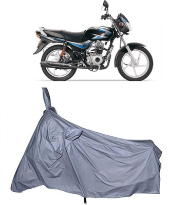 THE RAL ARV Waterproof Two Wheeler Cover for Bajaj(CT100, Silver)