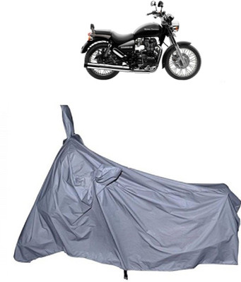 THE RAL ARV Two Wheeler Cover for Royal Enfield(Thunderbird 350, Silver)