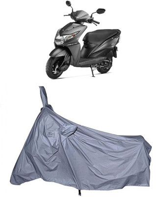 THE REAL ARV Two Wheeler Cover for Honda(Dio, Silver)