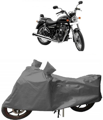 GANPRA Two Wheeler Cover for Royal Enfield(Thunderbird 500, Grey)