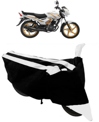 HEMSKAR Two Wheeler Cover for TVS(Star City, White, Black)