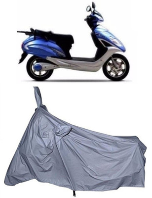 ABORDABLE Waterproof Two Wheeler Cover for Lohia(Fame, Silver)