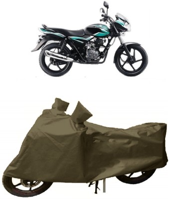 GANPRA Two Wheeler Cover for Bajaj(Discover 100 DTS-i, Green)