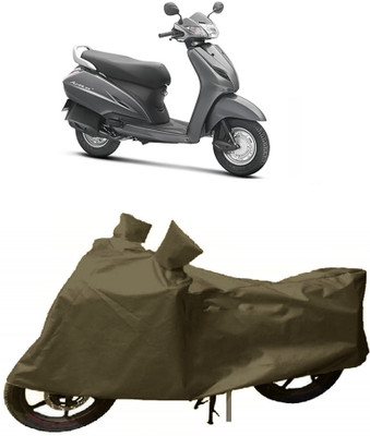 THE RAL ARV Waterproof Two Wheeler Cover for Honda(Activa 3G, Green)