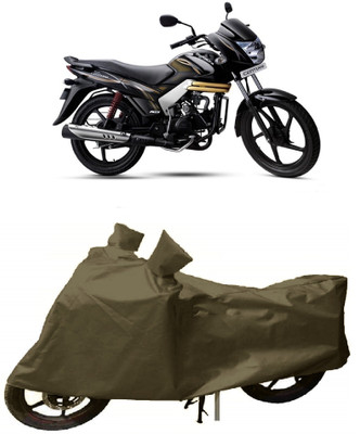 SHOPLINK Waterproof Two Wheeler Cover for Mahindra(Centuro, Green)