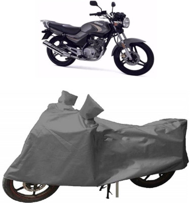 ABORDABLE Waterproof Two Wheeler Cover for Yamaha(YBR 125, Grey)