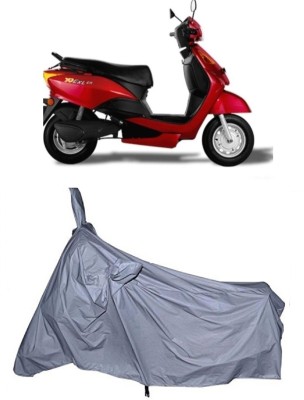 THE RAL ARV Waterproof Two Wheeler Cover for Indus(Yo, Silver)