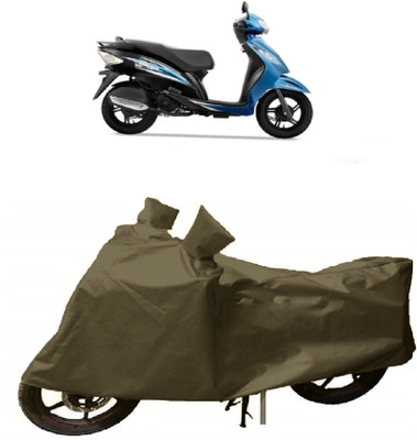 THE RAL ARV Waterproof Two Wheeler Cover for TVS(Wego, Green)