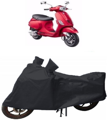 HEMSKAR Waterproof Two Wheeler Cover for Piaggio(Vespa SXL, Black)