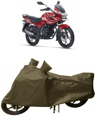 THE RAL ARV Two Wheeler Cover for Bajaj(Discover 150 f, Green)
