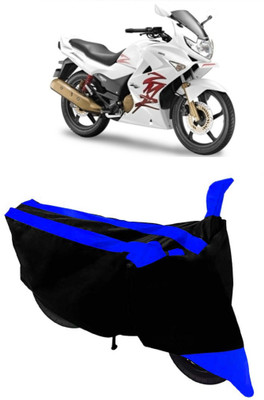 THE REAL ARV Two Wheeler Cover for Hero(Karizma, Blue, Black)