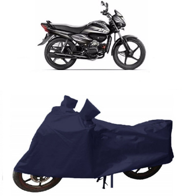 SHOPLINK Waterproof Two Wheeler Cover for Hero(Splendor NXG, Blue)