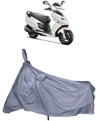 THE RAL ARV Two Wheeler Cover for Hero(Moto Corp Duet, Silver)